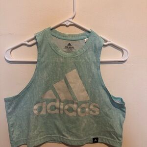 Adidas Mint Green Performance Tank